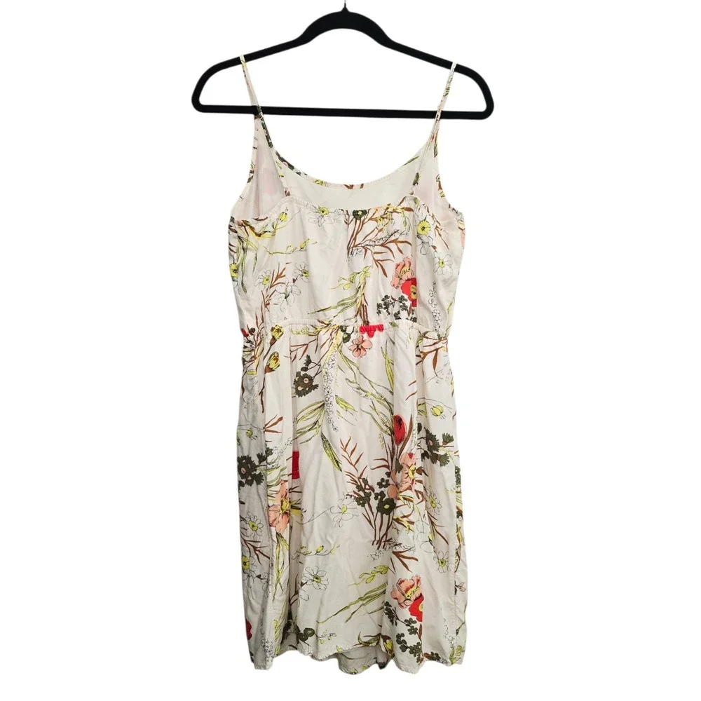 Old Navy Floral Sundress Size M Elastic Waist‎ Cottagecore Boho Casual Summer